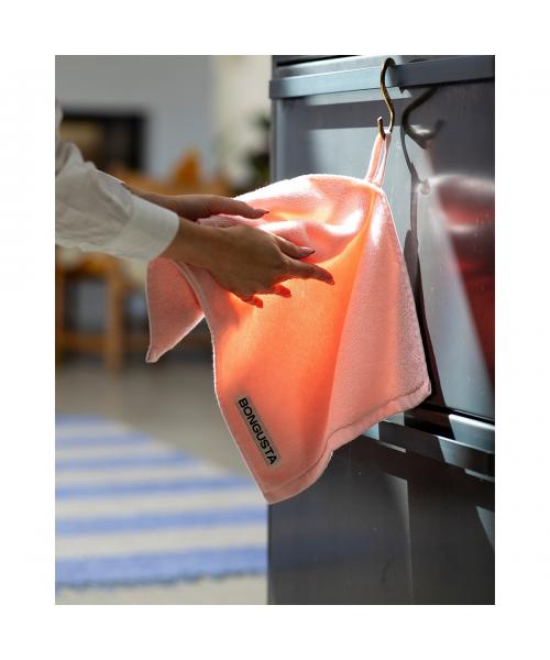 ボングスタ BONGUSTA BONGUSTA タオル NARAM GUEST TOWELS 30×50 （BabyPink-SkiPatrol） BabyPink-SkiPatrol