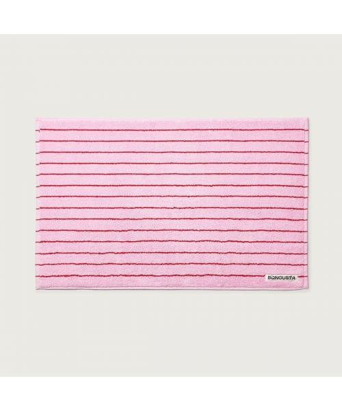 ボングスタ BONGUSTA BONGUSTA バスマット NARAM BATH MAT ストライプ （cream-ink） cream-ink