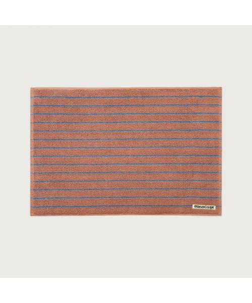 ボングスタ BONGUSTA BONGUSTA バスマット NARAM BATH MAT ストライプ （camel-ultramarine） camel-ultramarine