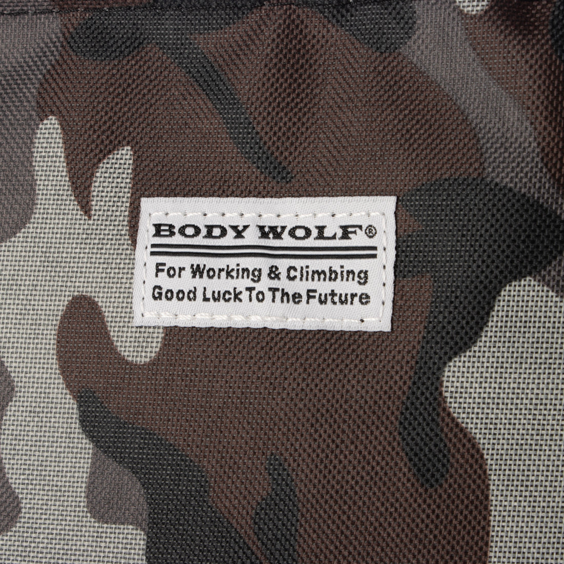 ボディウルフ BODY WOLF トートバッグ （グレー迷彩） グレー迷彩