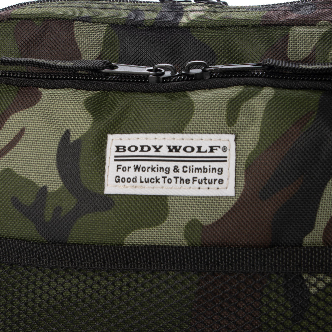 ボディウルフ BODY WOLF ボディバッグ＆ウエストバッグ （ブラック） ブラック