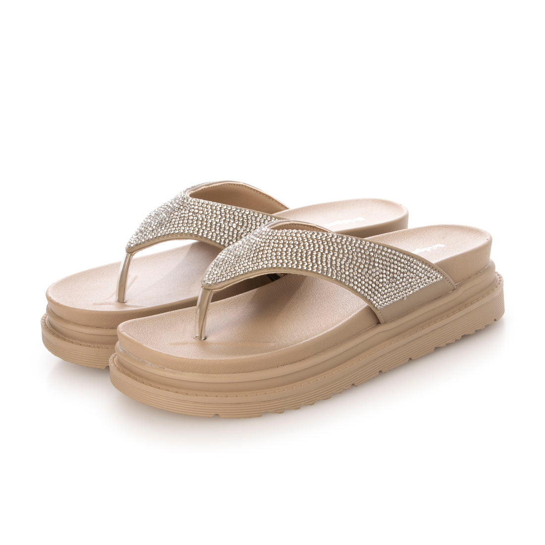 ブリジット バーキン Bridget Birkin ビジュートングサンダル （ベージュ） ベージュ