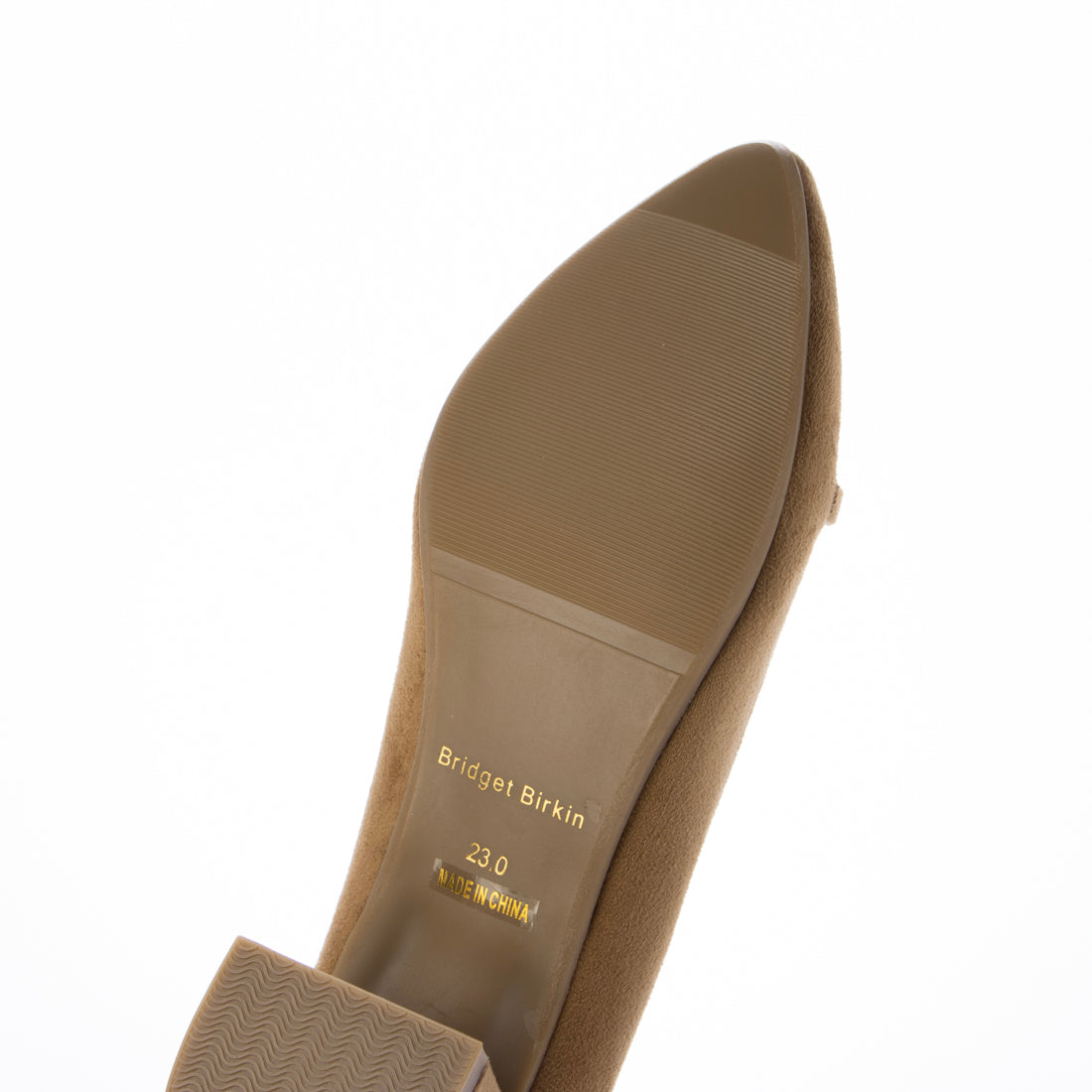 ブリジット バーキン Bridget Birkin ロゴパーツパンプス （ブラウンコンビ） ブラウンコンビ