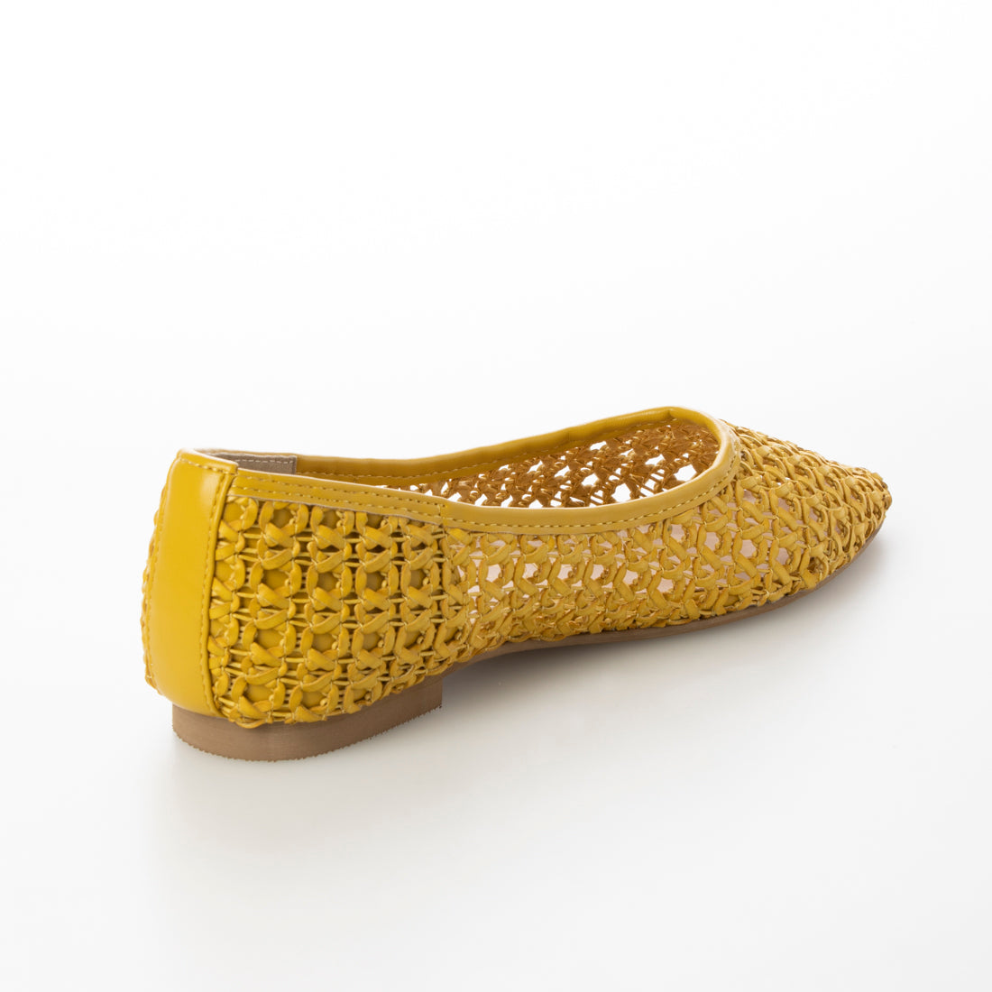 Bridget Birkin knitted mesh flat shoes