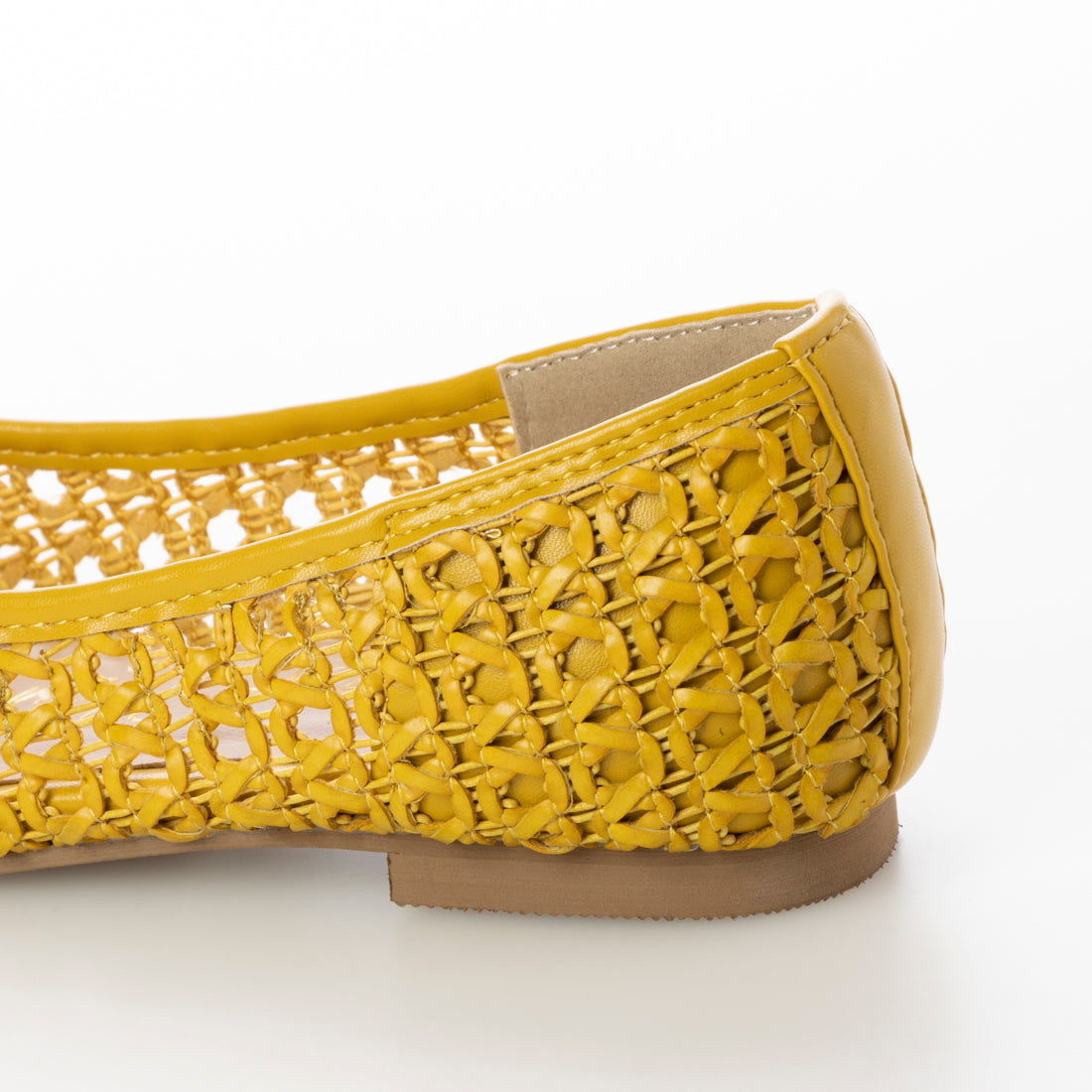 Bridget Birkin knitted mesh flat shoes