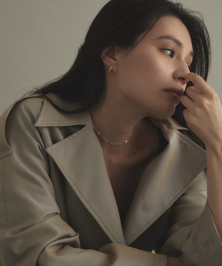 COCOSHNIK K10Xチェーン チョーカー大