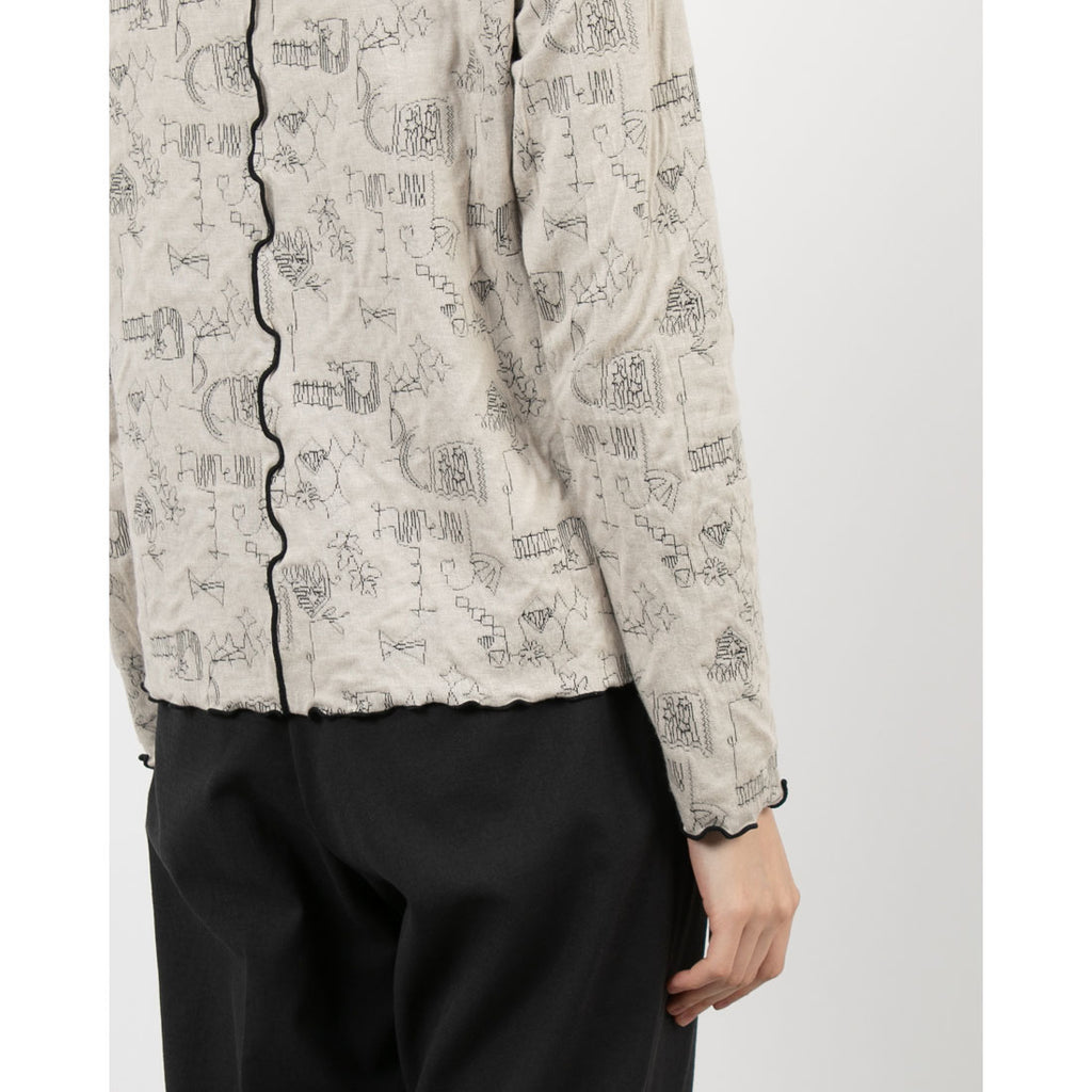 tシャツ BRODIAEA 線画メロウプルオーバー レディース セール】BRODIAEA 線画メロウプルオーバー（Tシャツ/カットソー