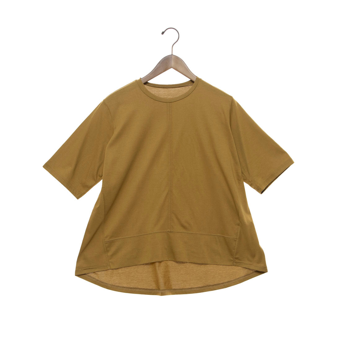 ブローディア BRODIAEA コンパクトクールローレルシリーズ ベーシック無地シンプル半袖Tシャツ （キャメル） キャメル