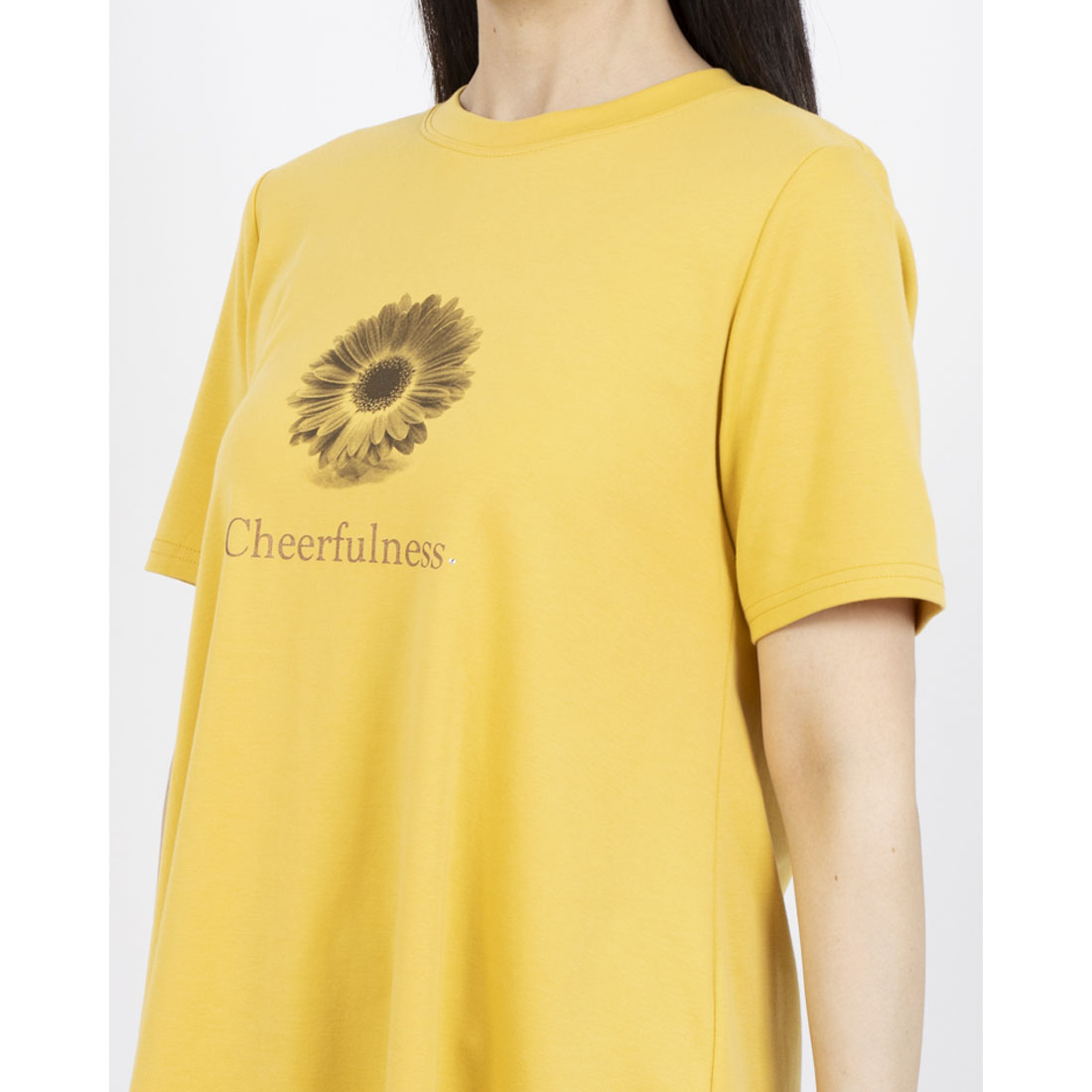 ブローディア BRODIAEA PREMIUMスムース 半袖プリントTシャツ （ネイビー） ネイビー