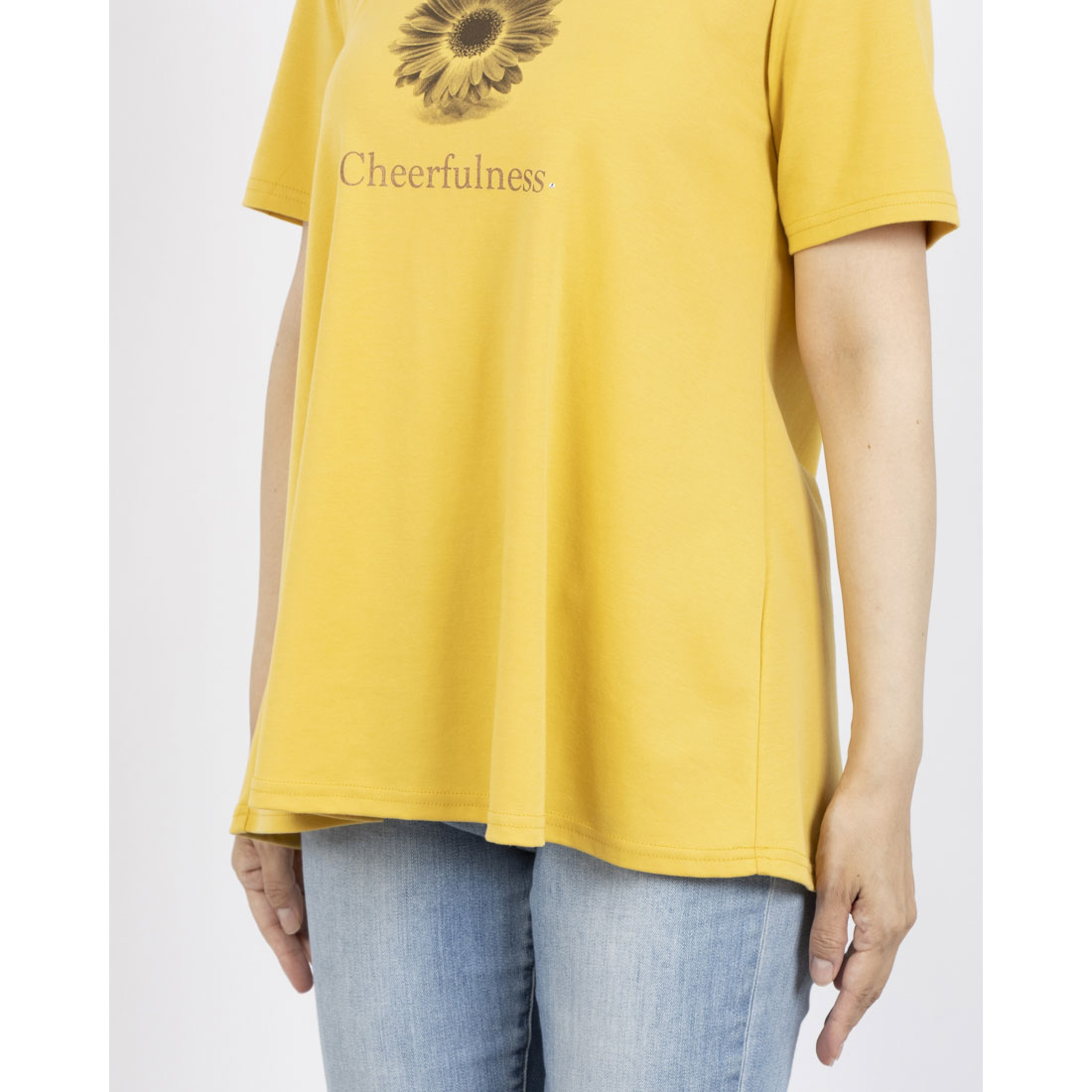 ブローディア BRODIAEA PREMIUMスムース 半袖プリントTシャツ （ネイビー） ネイビー