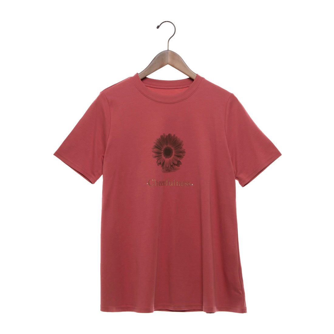 ブローディア BRODIAEA PREMIUMスムース 半袖プリントTシャツ （レッド） レッド