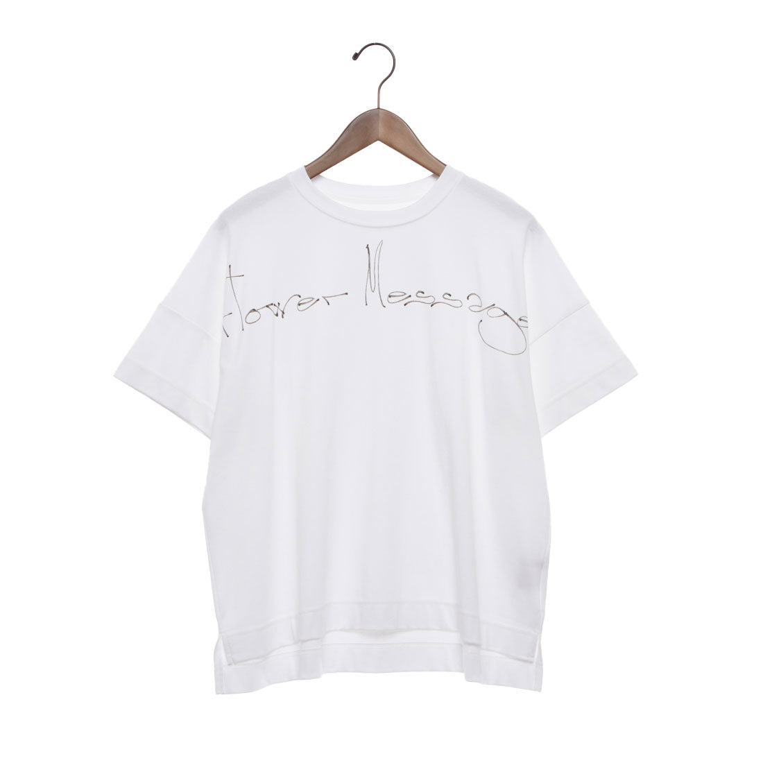 ブローディア BRODIAEA PREMIUMスムース 半袖ロゴTシャツ （オフホワイト） オフホワイト