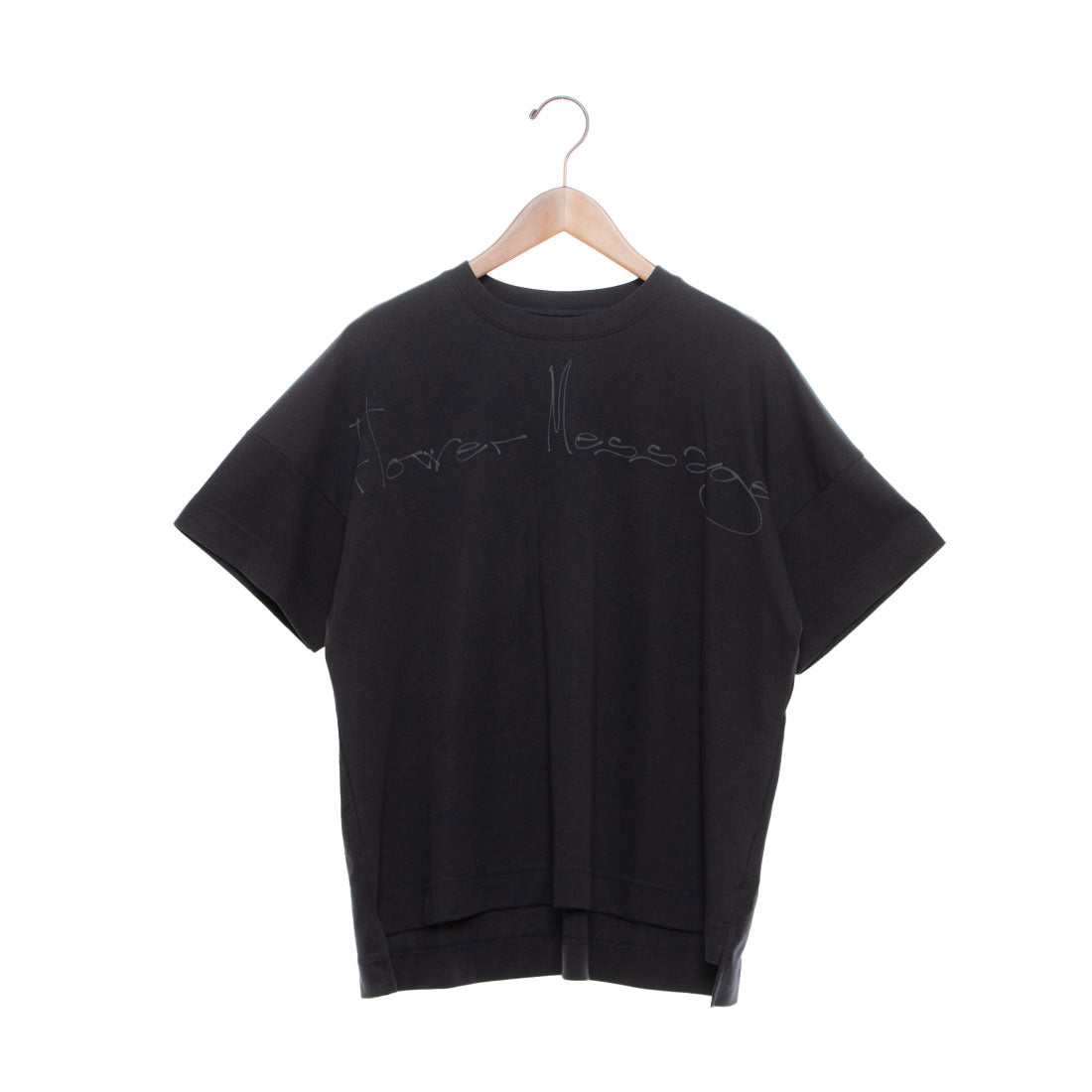 ブローディア BRODIAEA PREMIUMスムース 半袖ロゴTシャツ （ダークネイビー） ダークネイビー