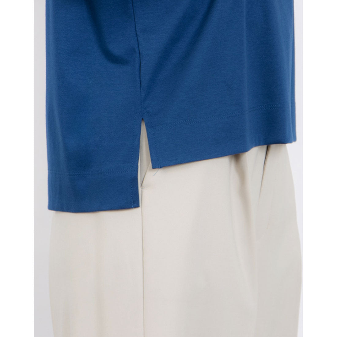 ブローディア BRODIAEA ロゴプリント半袖Tシャツ【日本製】 （ブルー） ブルー