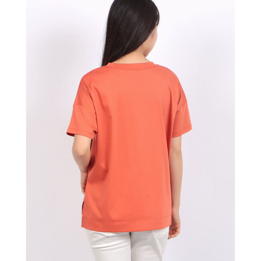 ブローディア BRODIAEA BONJOURロゴプリント半袖Tシャツ【日本製】 （ネイビー） ネイビー