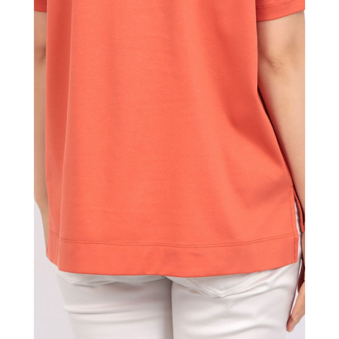 ブローディア BRODIAEA BONJOURロゴプリント半袖Tシャツ【日本製】 （ネイビー） ネイビー
