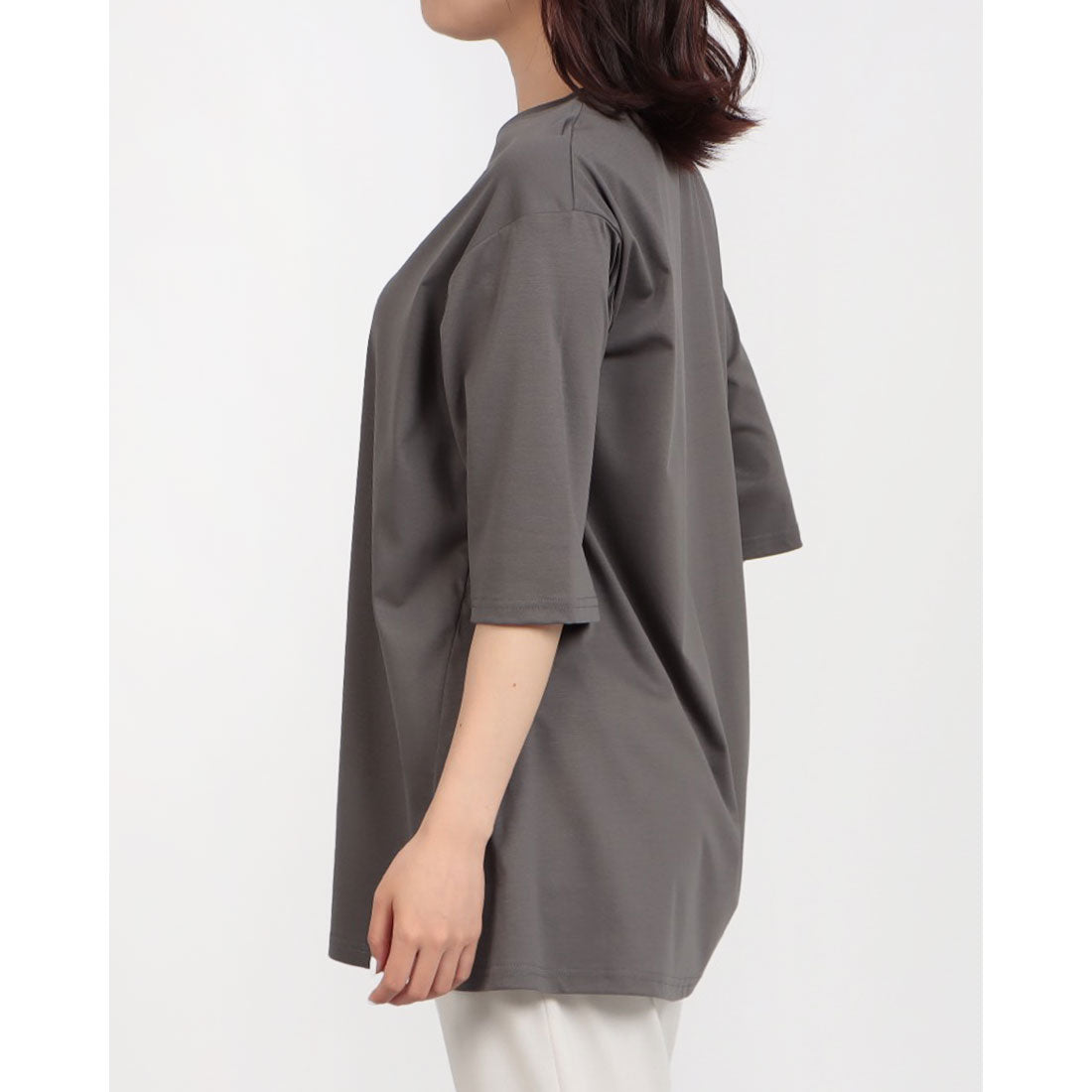 ブローディア BRODIAEA パフュームプリント半袖Tシャツ （グレー） グレー