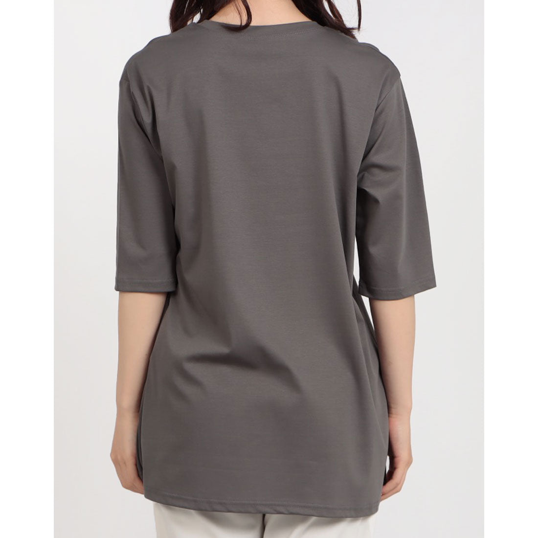 ブローディア BRODIAEA パフュームプリント半袖Tシャツ （グレー） グレー