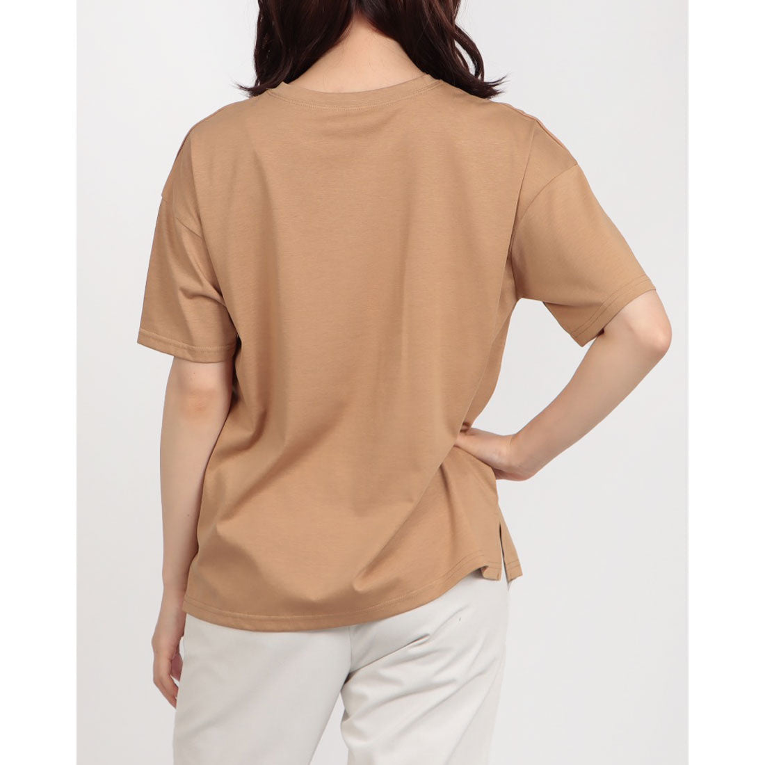 ブローディア BRODIAEA バレエシューズ半袖Tシャツ （ベージュ） ベージュ