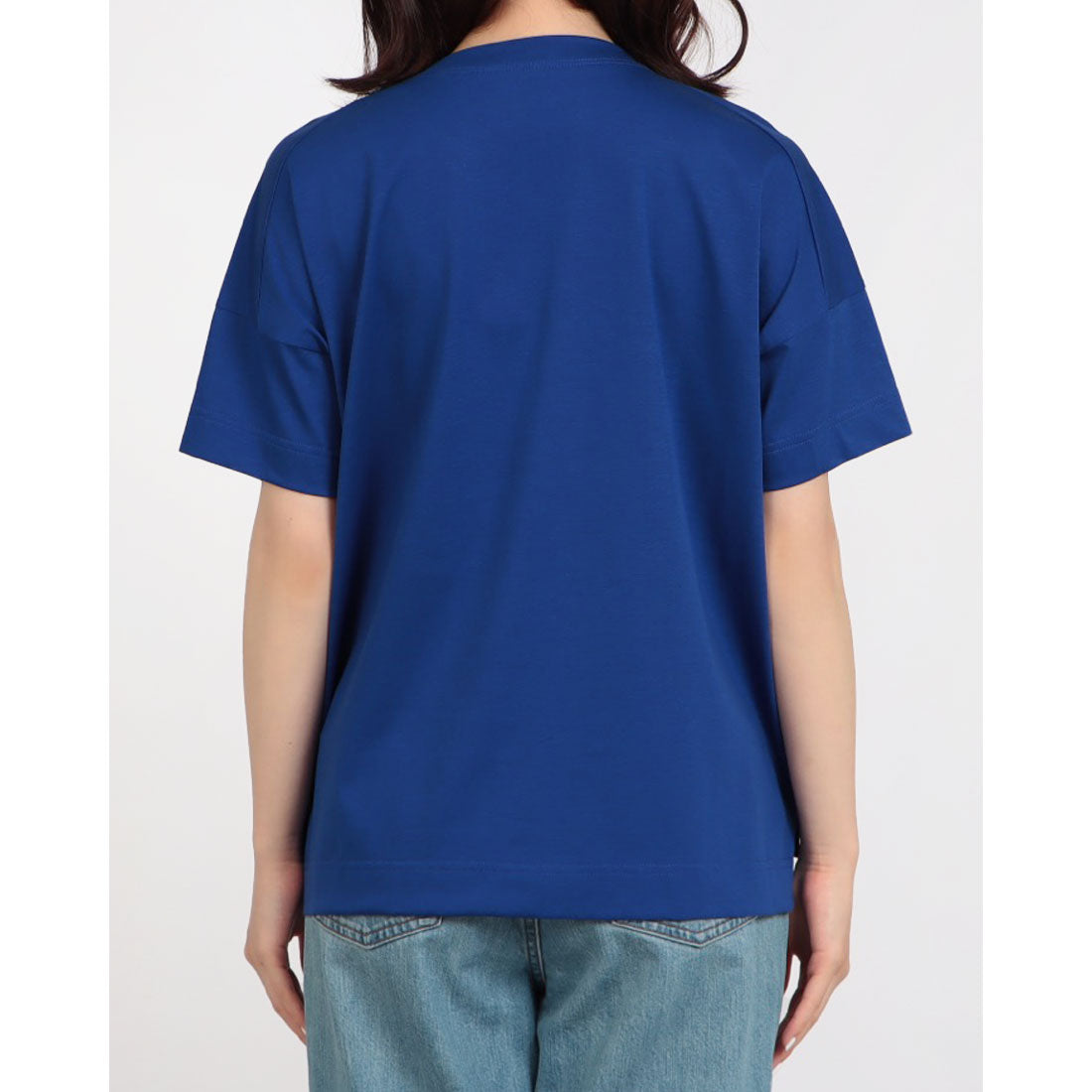 ブローディア BRODIAEA 配色パイルロゴ半袖Tシャツ （ロイヤルブルー） ロイヤルブルー