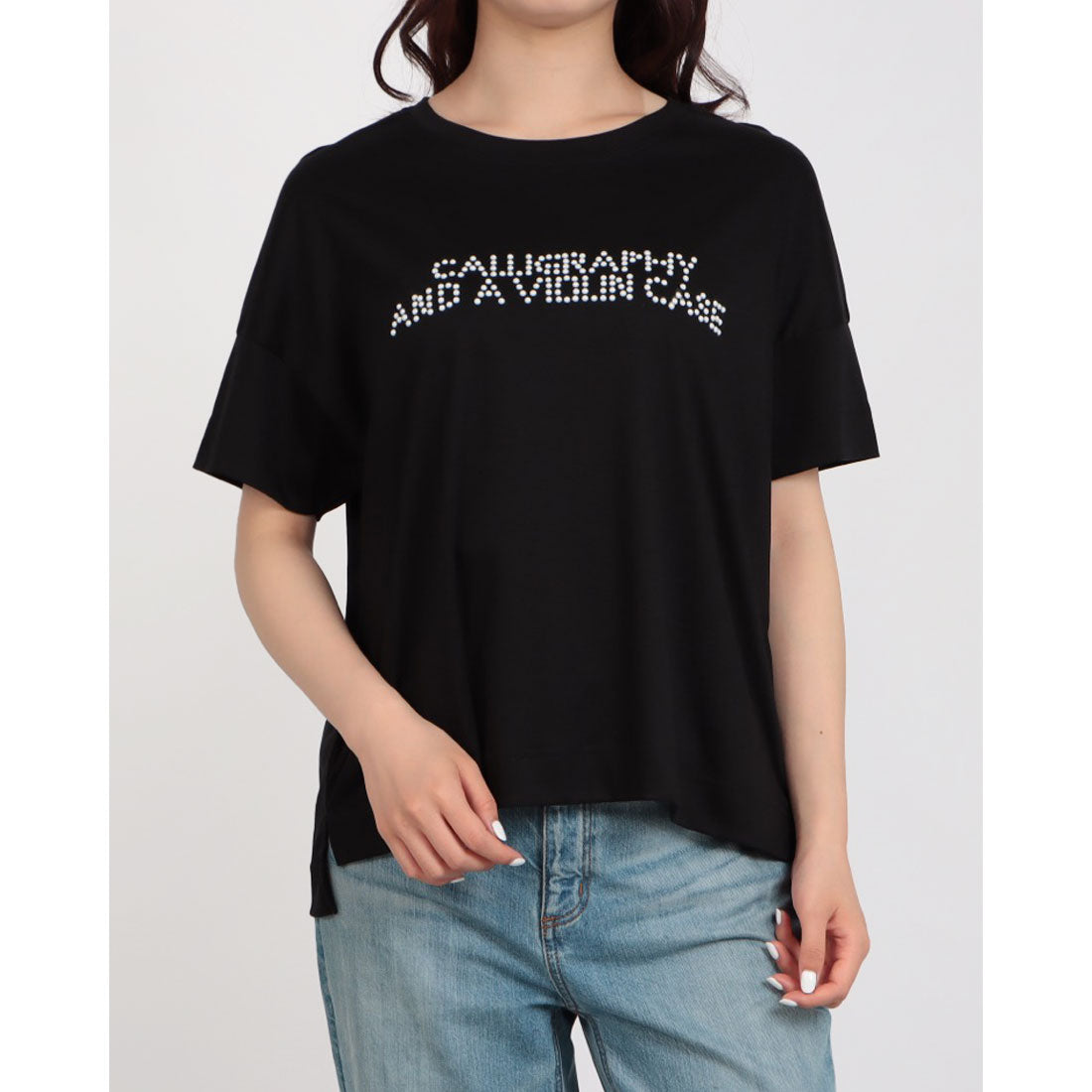 ブローディア BRODIAEA つぶつぶロゴ半袖Tシャツ （ブラック） ブラック
