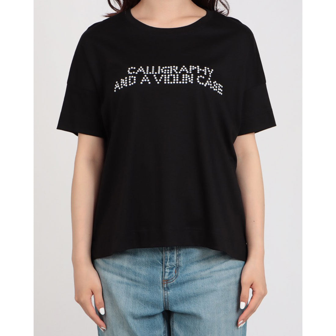 ブローディア BRODIAEA つぶつぶロゴ半袖Tシャツ （ブラック） ブラック
