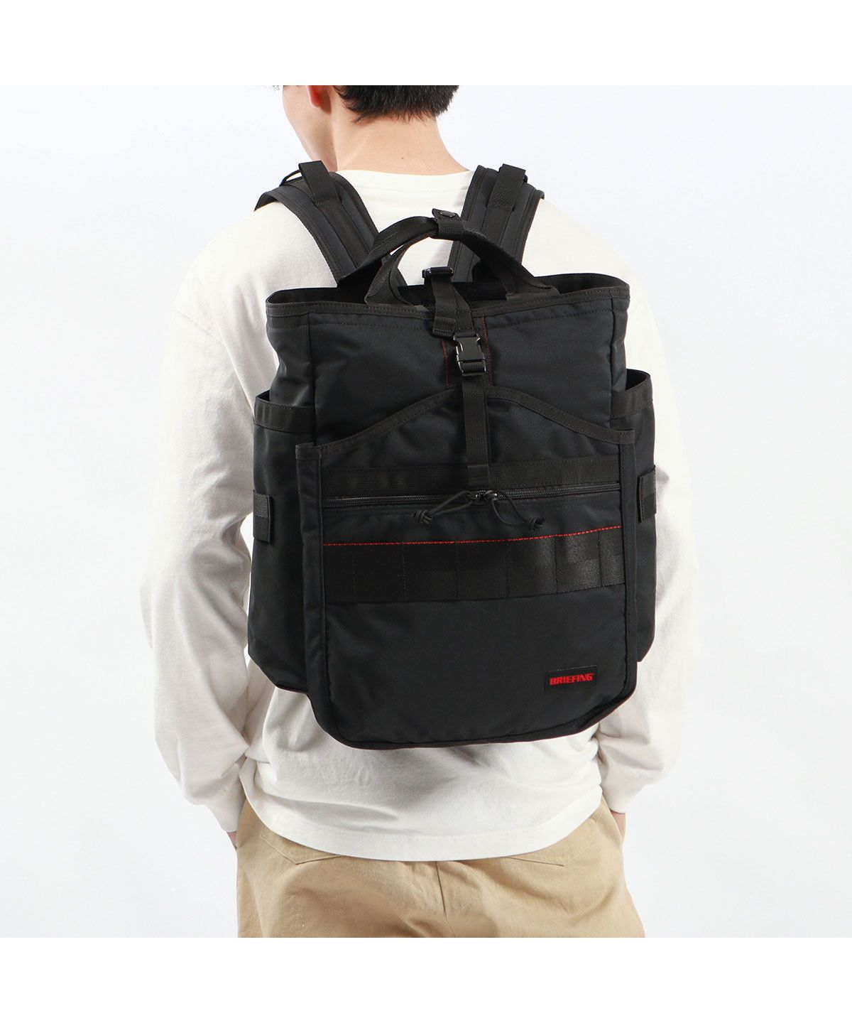ブリーフィング BRIEFING 日本正規品 ブリーフィング リュック BRIEFING ビジネス 軽い A4 B4 18.2L PC GYM PACK MW GENII BRA233P23 （ネイビー） ネイビー