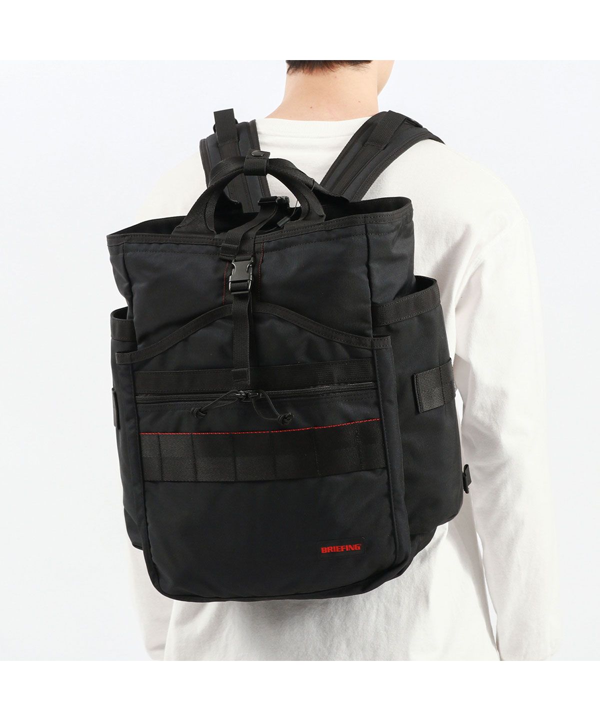 ブリーフィング BRIEFING 日本正規品 ブリーフィング リュック BRIEFING ビジネス 軽い A4 B4 18.2L PC GYM PACK MW GENII BRA233P23 （ブラック） ブラック
