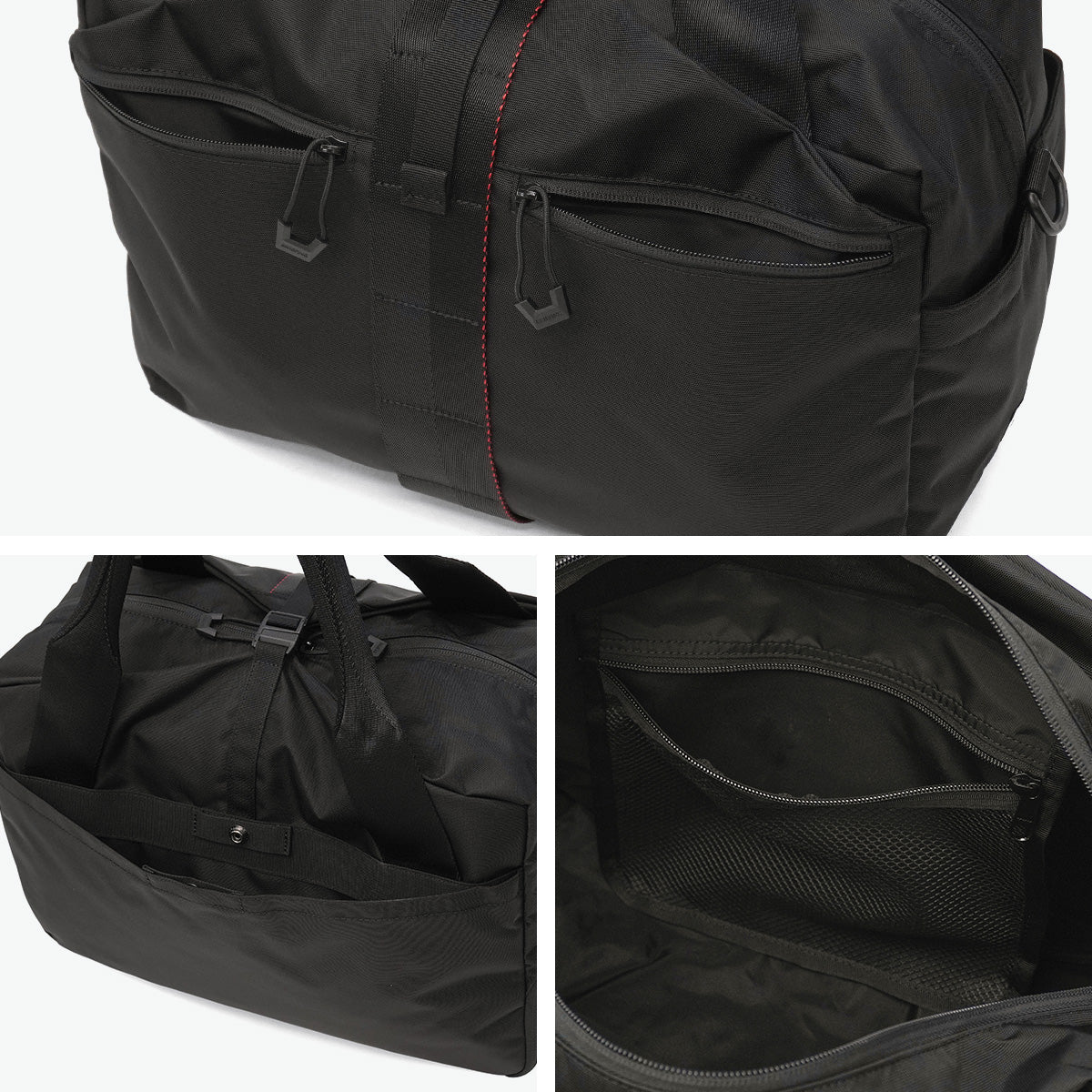 ブリーフィング BRIEFING 日本正規品 ボストンバッグ メンズ レディース 旅行 ナイロン 小さめ ブランド ショルダー カジュアル スポーツ 2WAY 19.4L URBAN GYM BOSTON WR BRA253N18 （BLACK） BLACK