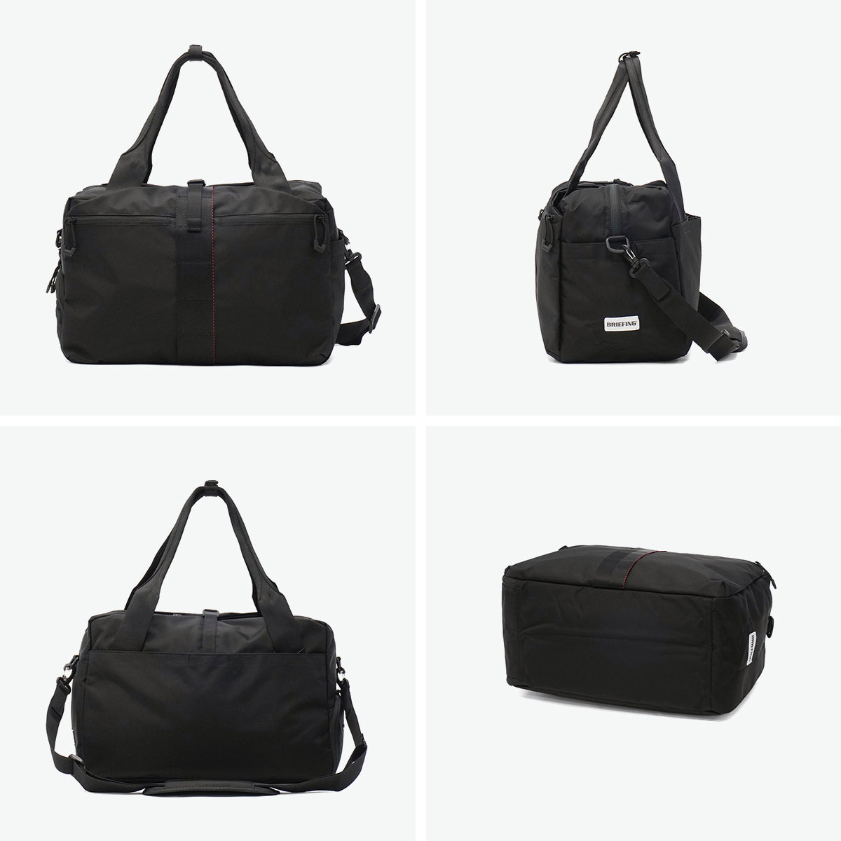 ブリーフィング BRIEFING 日本正規品 ボストンバッグ メンズ レディース 旅行 ナイロン 小さめ ブランド ショルダー カジュアル スポーツ 2WAY 19.4L URBAN GYM BOSTON WR BRA253N18 （BLACK） BLACK