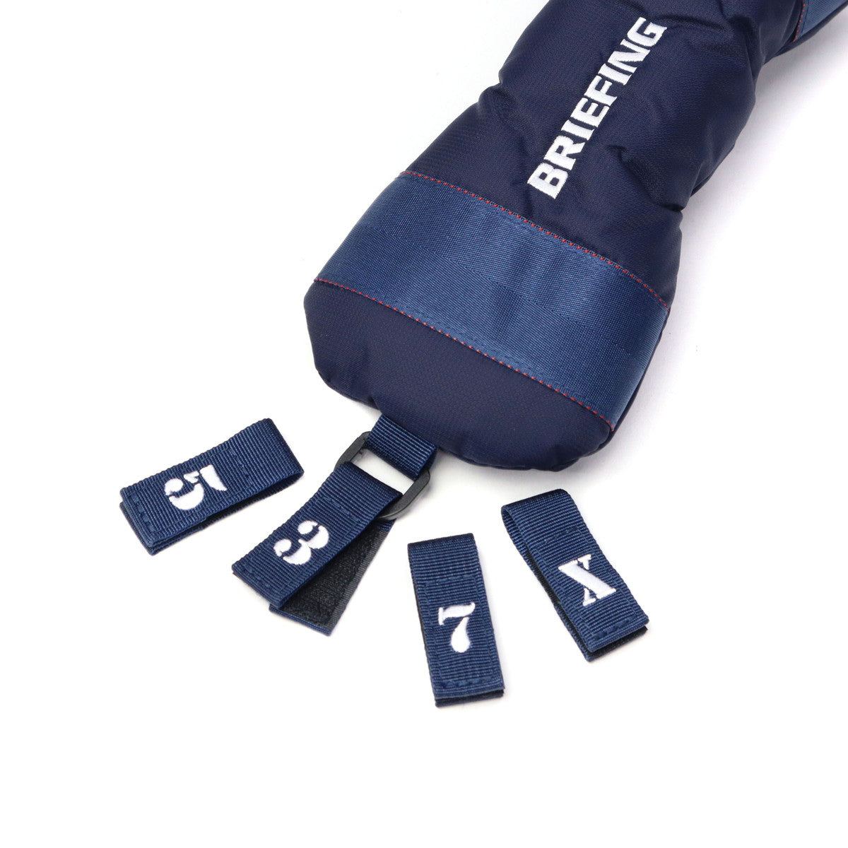 ブリーフィング ゴルフ BRIEFING GOLF 日本正規品 ッドカバー フェアウェイウッド おしゃれ 番手 タグ FWカバー ナイロン メンズ レディース 撥水 CS SERIES FAIRWAY WOOD COVER CS BRG251G04（NAVY） NAVY
