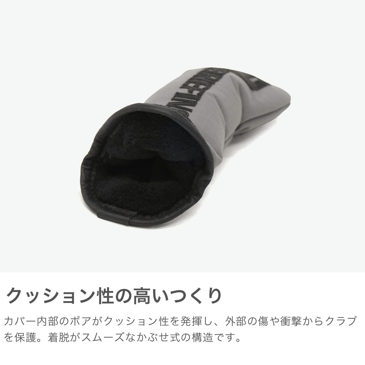 ブリーフィング BRIEFING 日本正規品 ヘッドカバー ユーティリティー用 おしゃれ メンズ レディース クラブカバー 番手 タグ 撥水 DL SERIES UTILITY COVER DL FD RIP BRG241G21 （GRAY） GRAY