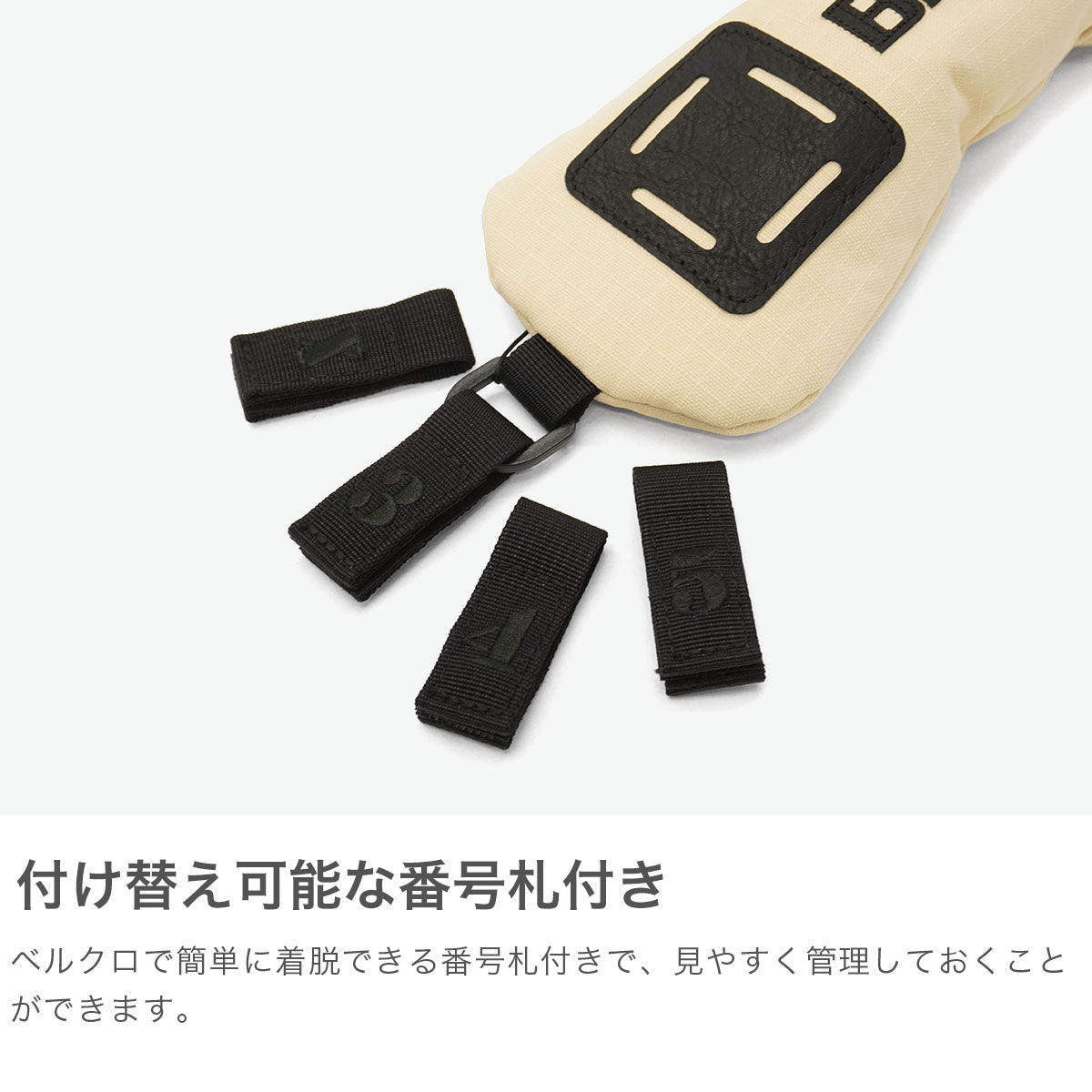ブリーフィング BRIEFING 日本正規品 ヘッドカバー ユーティリティー用 おしゃれ メンズ レディース クラブカバー 番手 タグ 撥水 DL SERIES UTILITY COVER DL FD RIP BRG241G21 （GRAY） GRAY