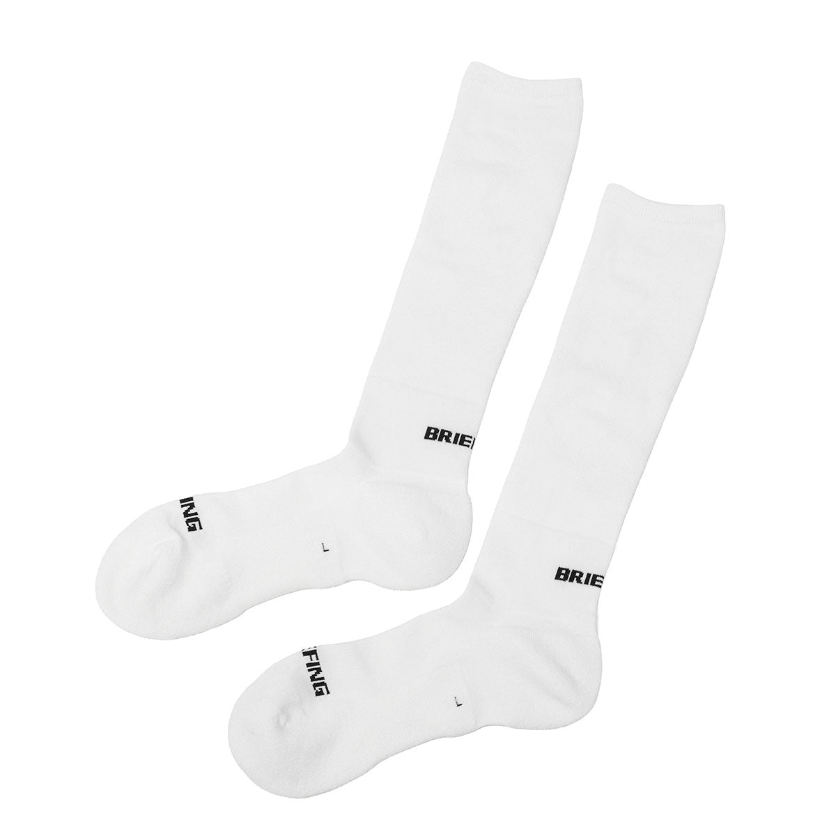 ブリーフィング BRIEFING 日本正規品 靴下 ソックス メンズ 男性 ハイソックス スポーツ 夏用 ブランド 消臭 綿 通気性 日本製 MEN’S WASHI×CORDURA(R) HIGH SOCKS BRG261MD4 （WHITE） WHITE