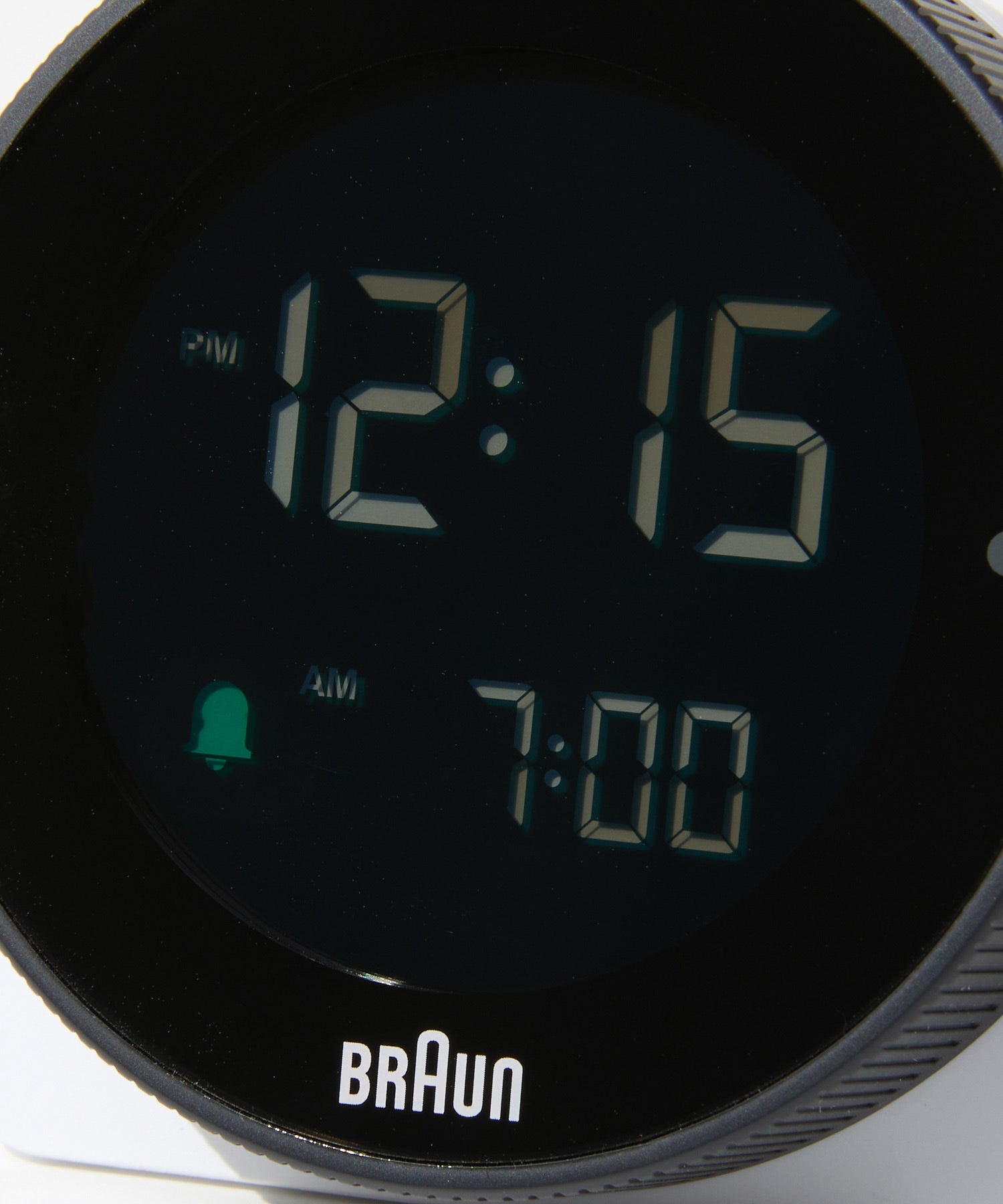 ブラウン BRAUN ブラウン BRAUN Digital Clock デジタルクロック BC24 置き時計 8cm ユニセックス 時計 ブラック ホワイト 【返品不可商品】 （ホワイト） ホワイト