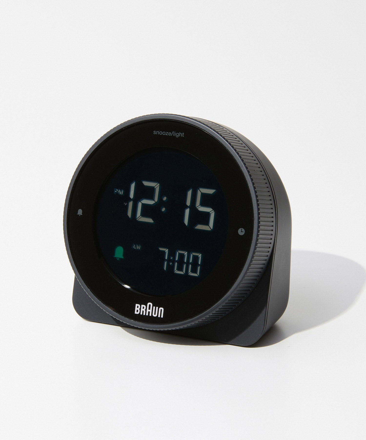ブラウン BRAUN ブラウン BRAUN Digital Clock デジタルクロック BC24 置き時計 8cm ユニセックス 時計 ブラック ホワイト 【返品不可商品】 （ホワイト） ホワイト