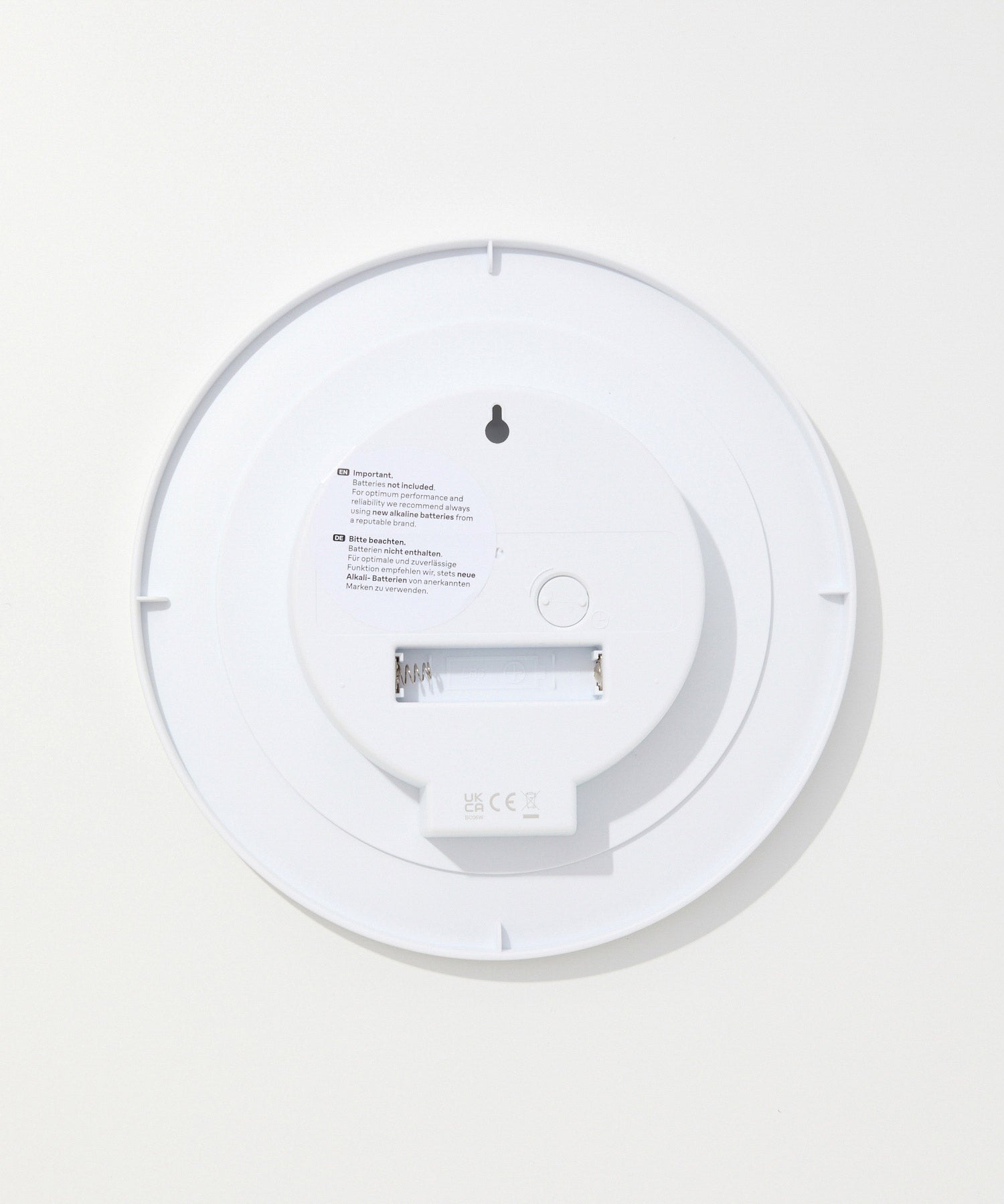 ブラウン BRAUN ブラウン BRAUN Classic Wall Clock クラシック ウォールクロック BC06 掛け時計 直径20cm ユニセックス 時計 ブラック グレー ホワイト 【返品不可商品】