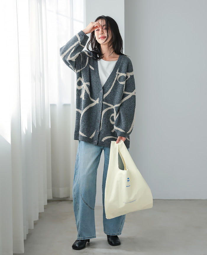Happy Kyubin HAPPY Express 2WAY Canvas Marushe Eco Bag