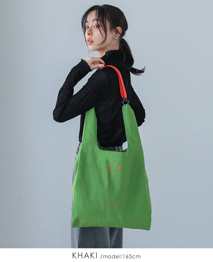 Happy Kyubin HAPPY Express 2WAY Canvas Marushe Eco Bag