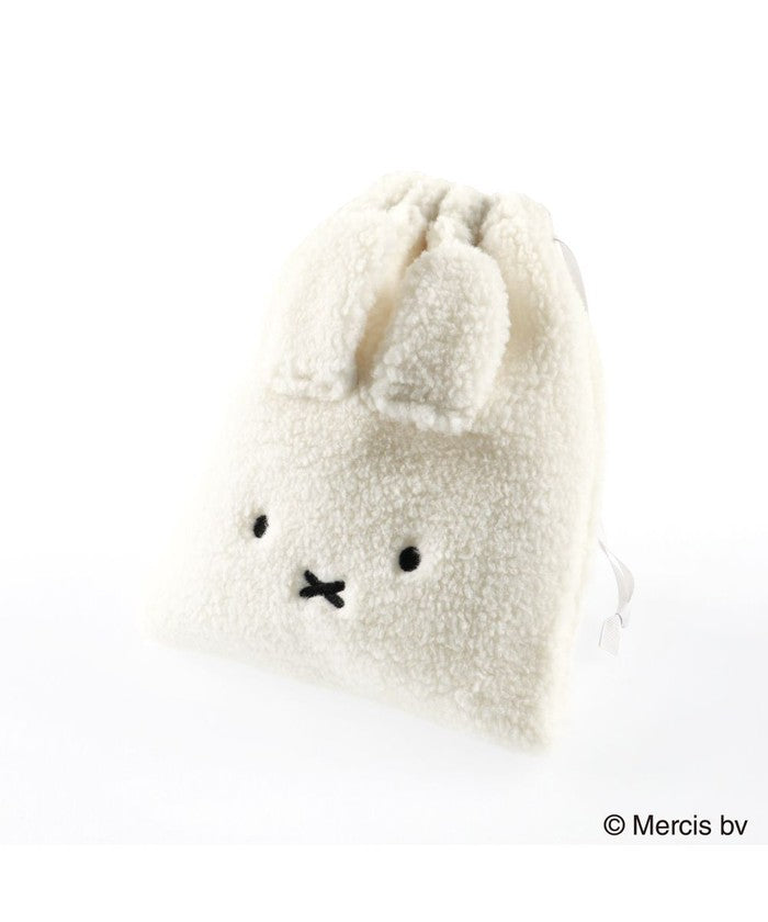 ブランシェス branshes 【miffy/ミッフィー/boris/ボリス】巾着 （ブラウン） ブラウン