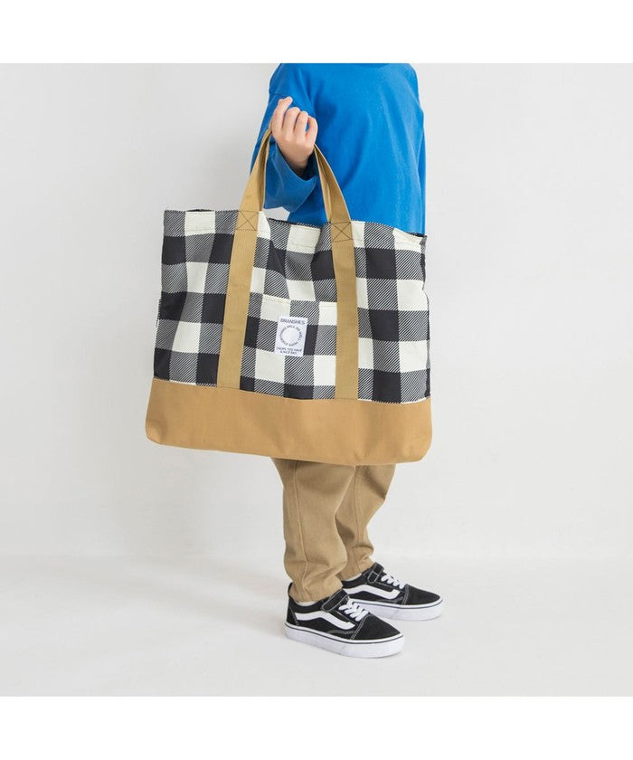 ブランシェス branshes お道具箱が入るレッスンバッグ （ベージュ） ベージュ