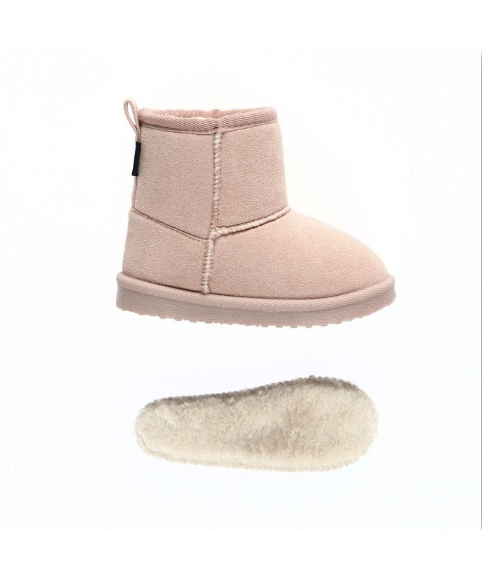 ブランシェス branshes フェイクムートンブーツ （ベージュ） ベージュ