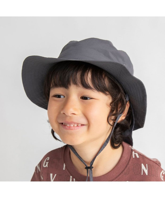 ブランシェス branshes 【接触冷感/虫よけ効果】アウトドアハット （グレー） グレー