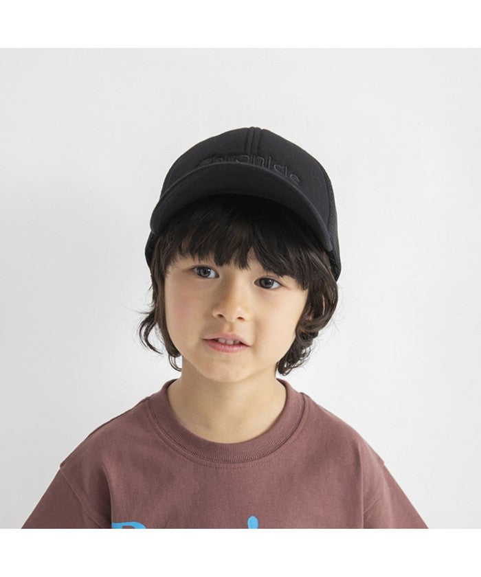 ブランシェス branshes ロゴ刺しゅうメッシュキャップ （ベージュ） ベージュ