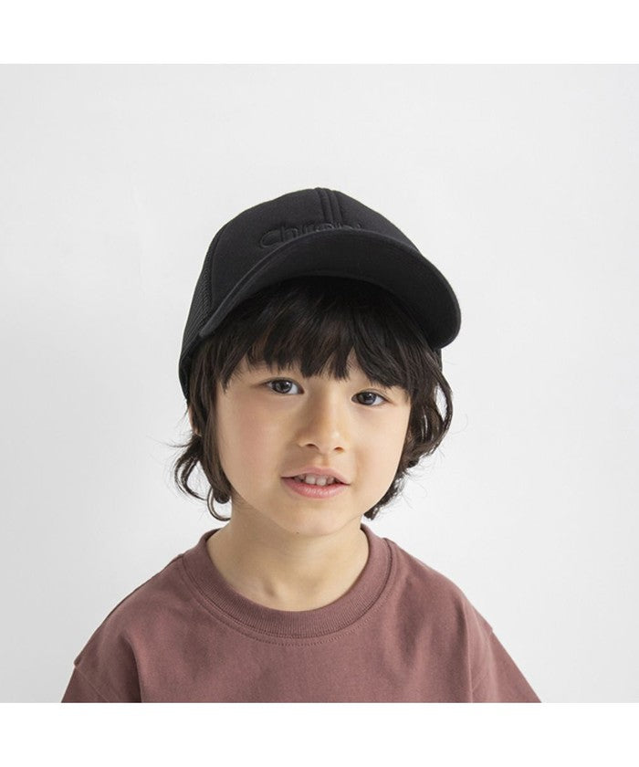 ブランシェス branshes ロゴ刺しゅうメッシュキャップ （ベージュ） ベージュ