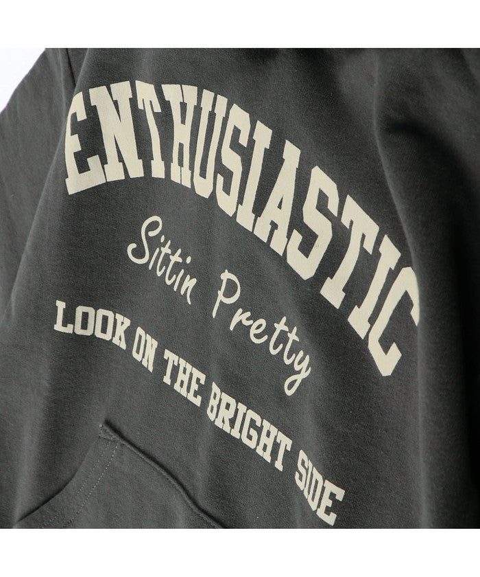 ブランシェス BRANSHES フード付きミニ丈ワンピース