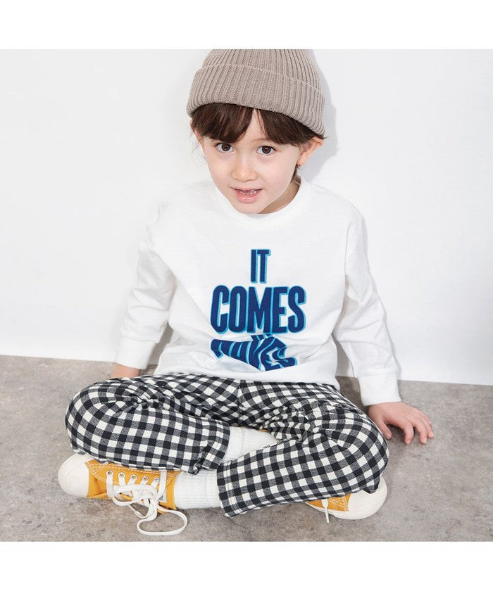 ブランシェス BRANSHES 【WEB限定/DRC】綿100％bコレグラフィック長袖Tシャツ ロンT