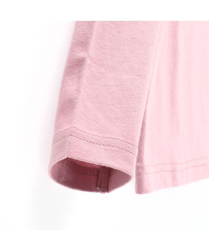 ブランシェス BRANSHES 【WEB限定/DRC】綿100％バックリボンつき長袖Tシャツ ロンT