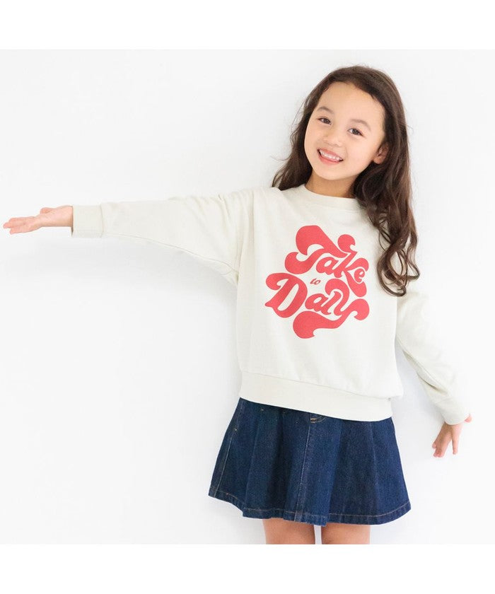 ブランシェス BRANSHES 【WEB限定/DRC】bコレグラフィックトレーナー スウェット