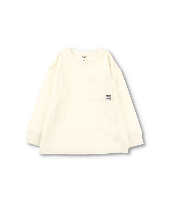 布蘭謝斯 BRANSHES 【網路限定/DRC/對肌膚友好的100%棉】口袋長袖T恤